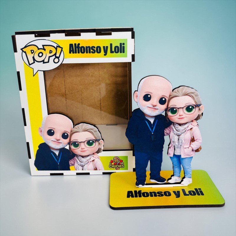 FUNKO DE MADERA PERSONALIZADO