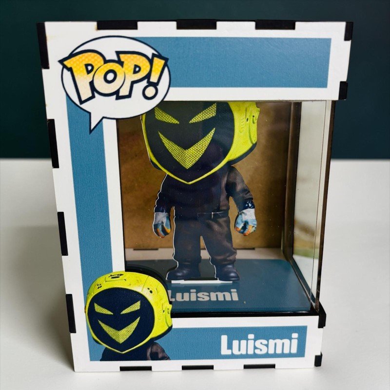 FUNKO DE MADERA PERSONALIZADO CARNAVAL