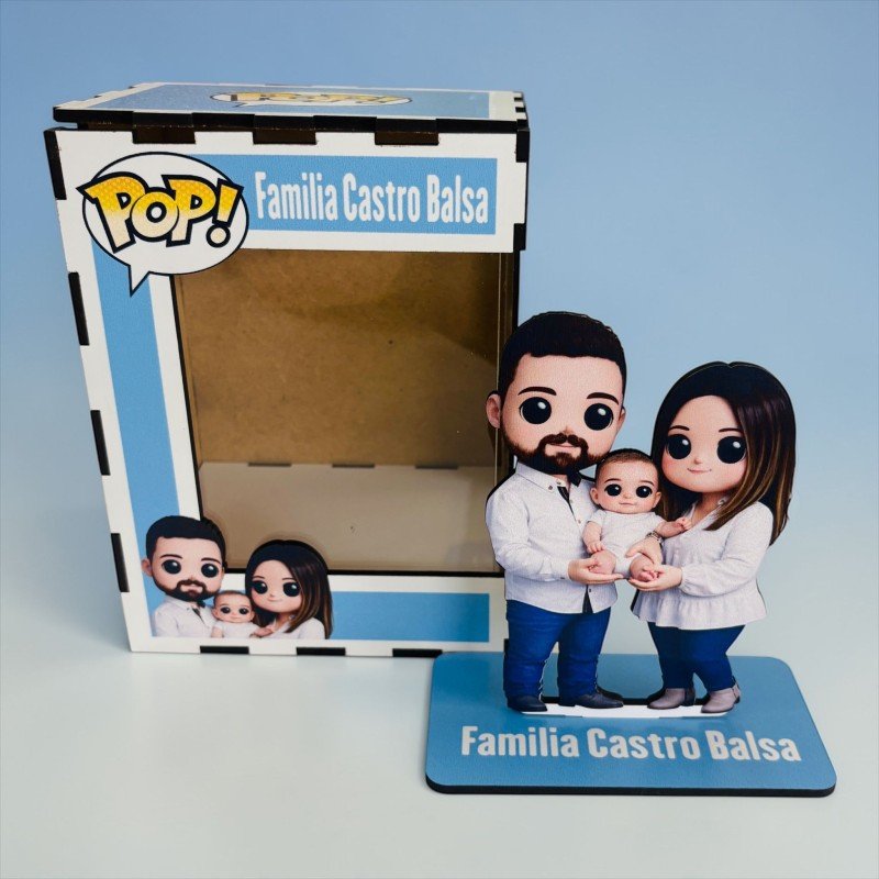 FUNKO DE MADERA PERSONALIZADO