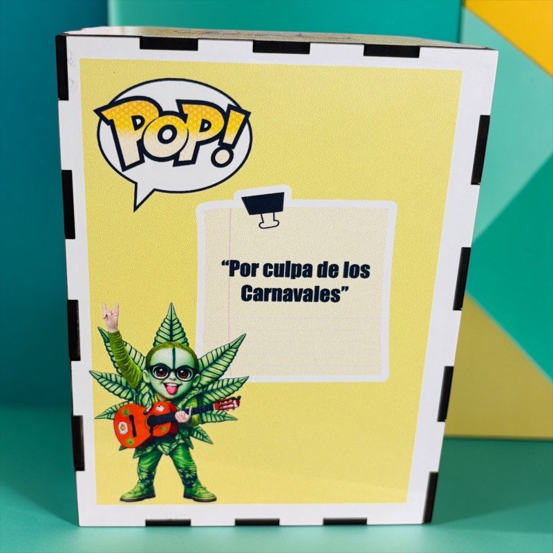 FUNKO DE MADERA PERSONALIZADO CARNAVAL