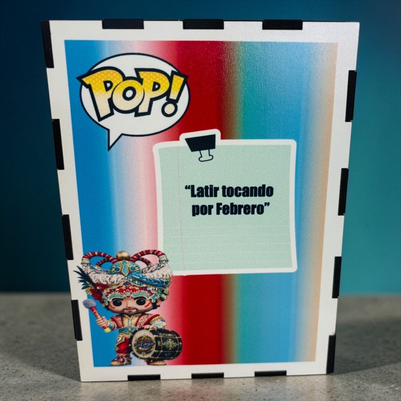 FUNKO DE MADERA PERSONALIZADO CARNAVAL