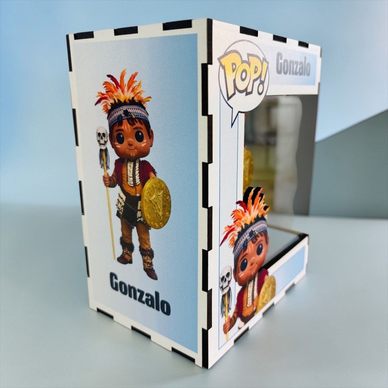 FUNKO DE MADERA PERSONALIZADO CARNAVAL
