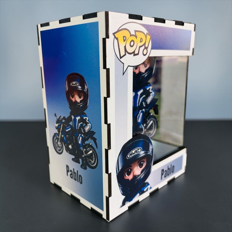 FUNKO DE MADERA MOTOS