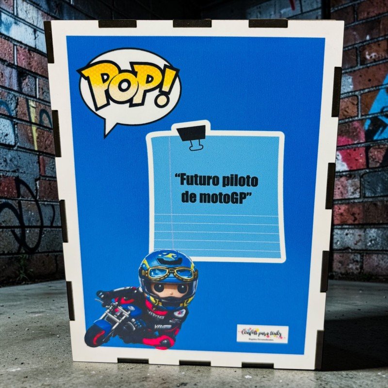 FUNKO DE MADERA MOTOS