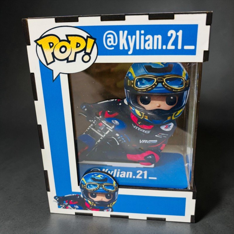 FUNKO DE MADERA MOTOS