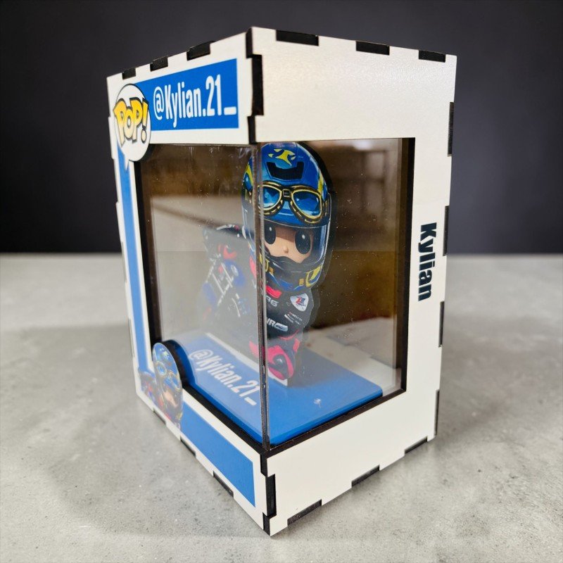 FUNKO DE MADERA MOTOS