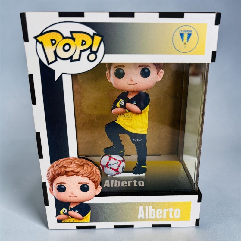 FUNKO DE MADERA FÚTBOL