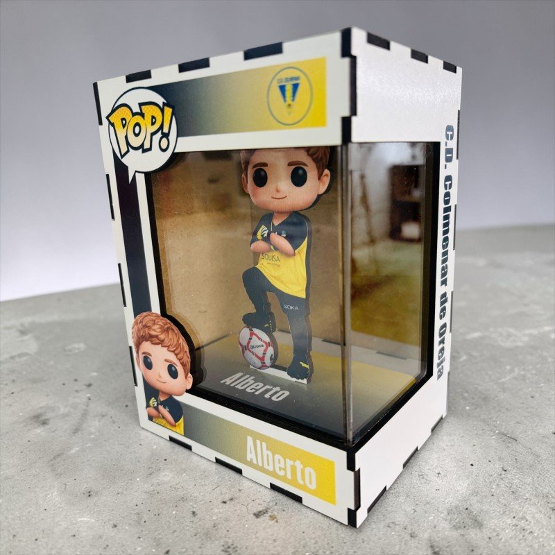 FUNKO DE MADERA FÚTBOL