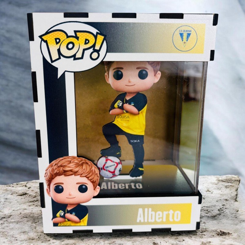 FUNKO DE MADERA FÚTBOL