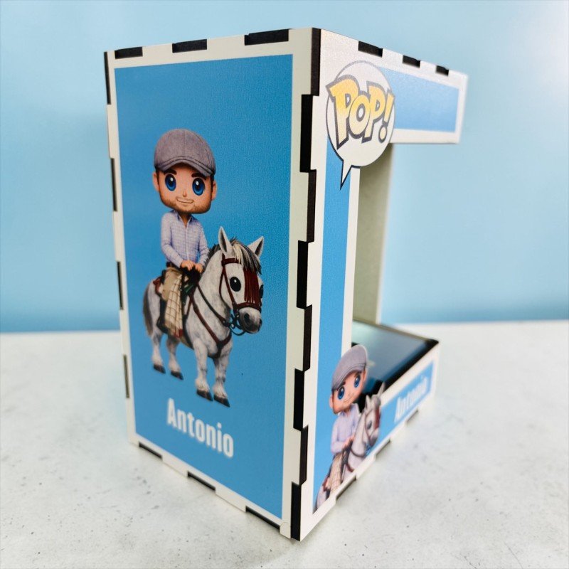 FUNKO DE MADERA HÍPICA