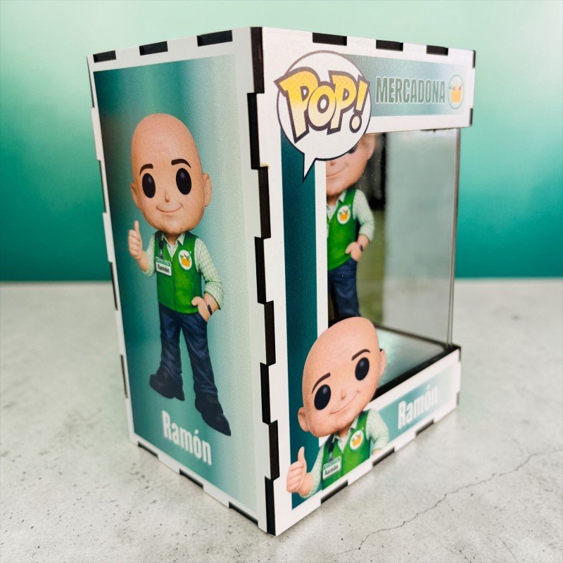 FUNKO DE MADERA EDICIÓN MERCADONA