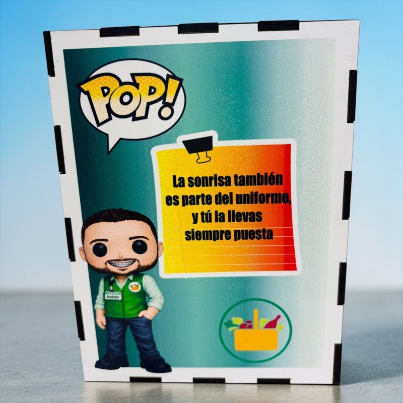 FUNKO DE MADERA EDICIÓN MERCADONA