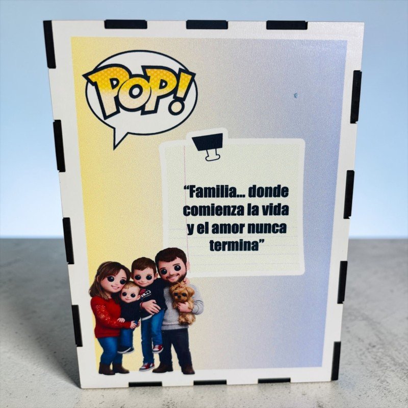FUNKO DE MADERA PERSONALIZADO