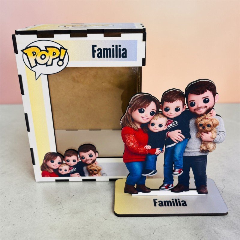 FUNKO DE MADERA PERSONALIZADO