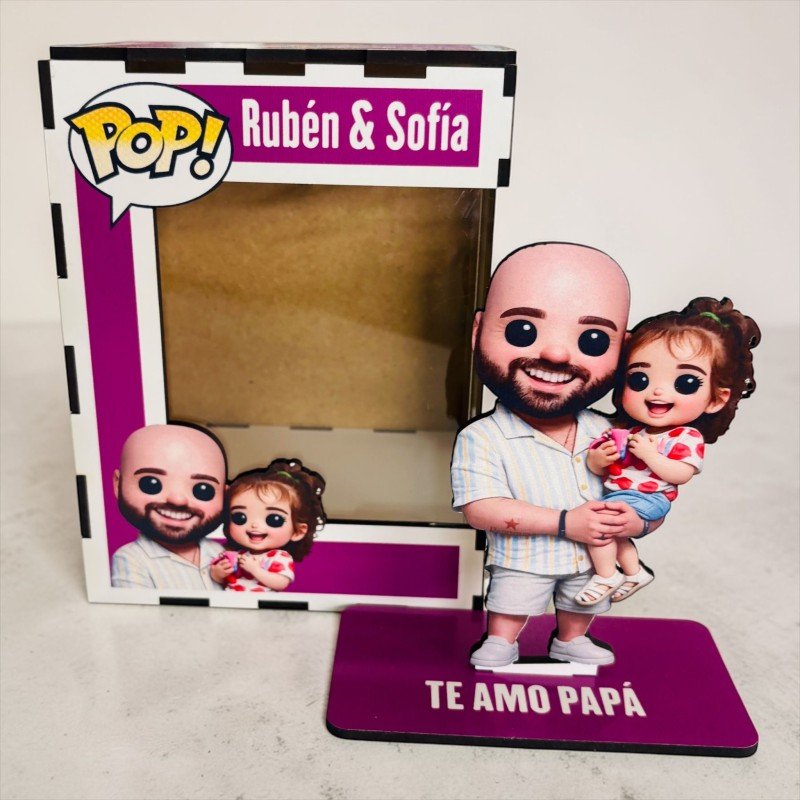 FUNKO DE MADERA PERSONALIZADO