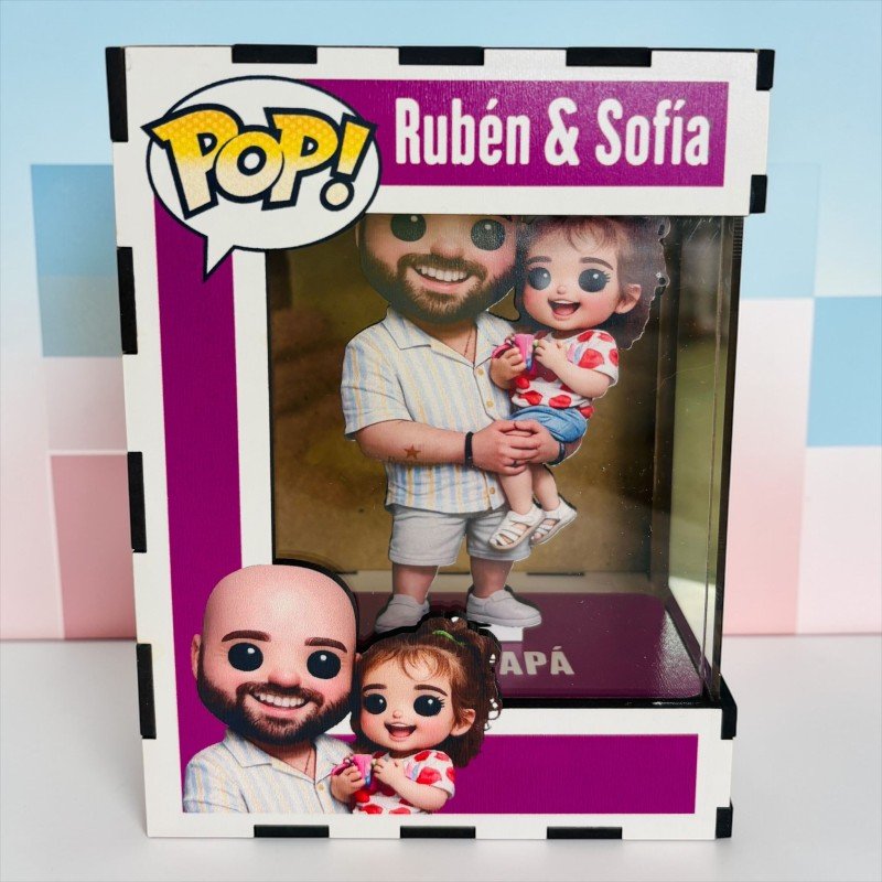 FUNKO DE MADERA PERSONALIZADO