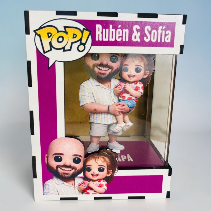 FUNKO DE MADERA PERSONALIZADO