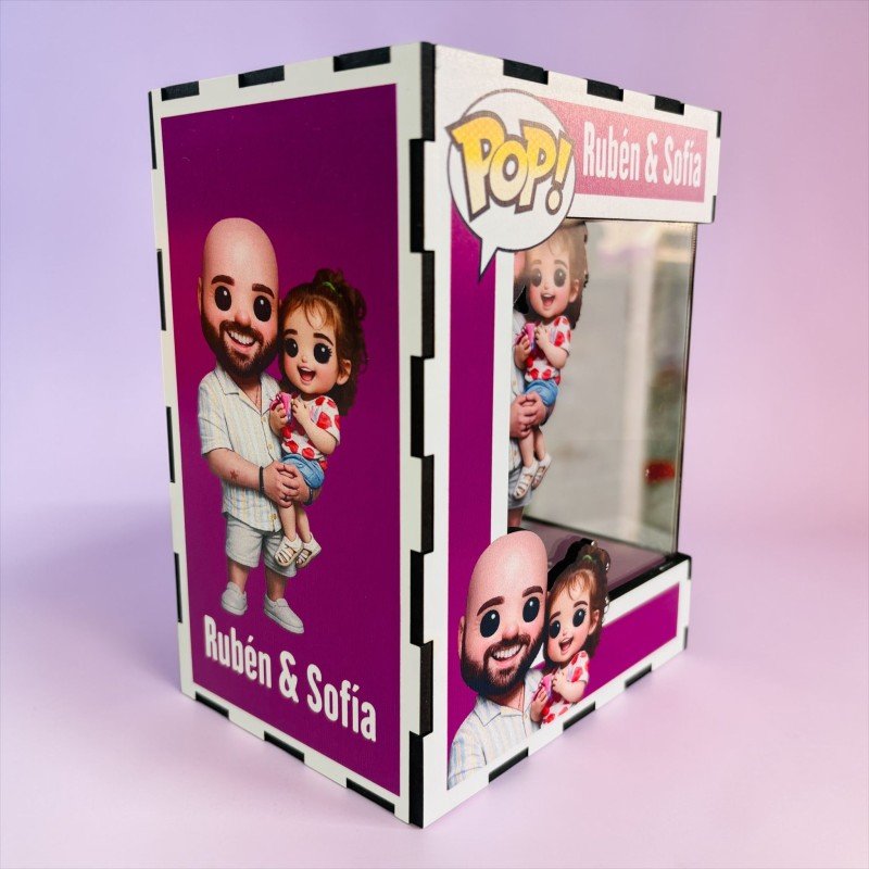 FUNKO DE MADERA PERSONALIZADO