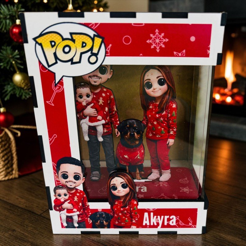 FUNKO DE MADERA PERSONALIZADO MASCOTAS