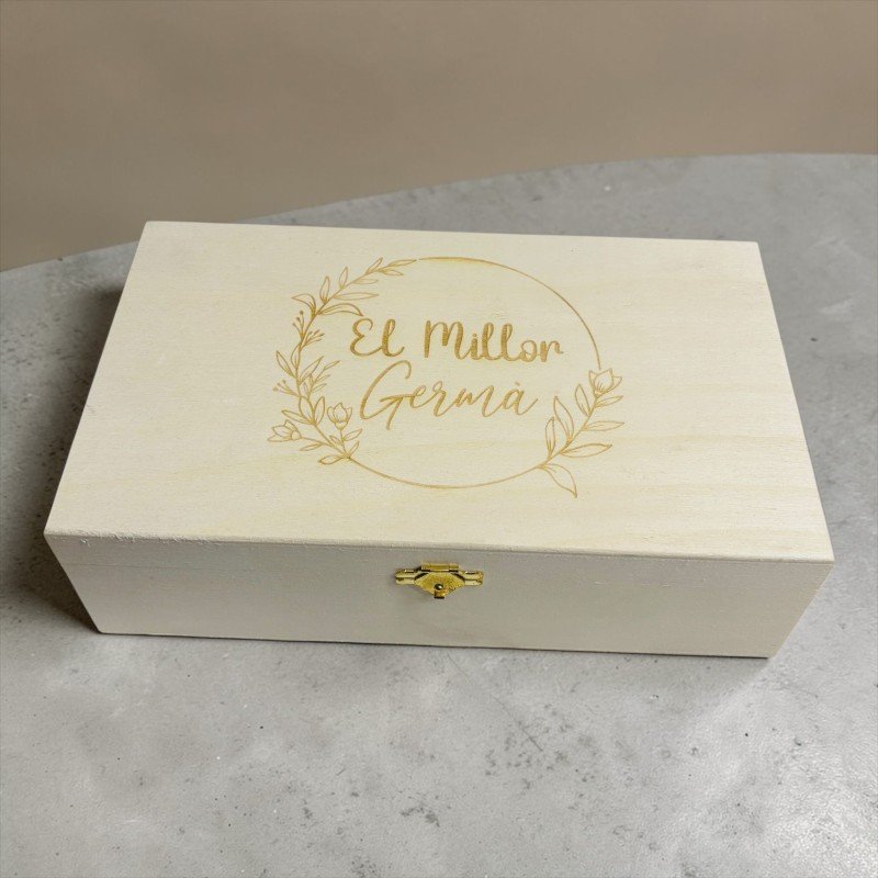 CAJA RELOJ PERSONALIZADA