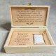 CAJA RELOJ PERSONALIZADA