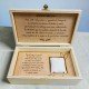 CAJA RELOJ PERSONALIZADA