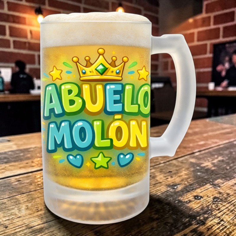 JARRA CERVEZA ABUELO MOLÓN