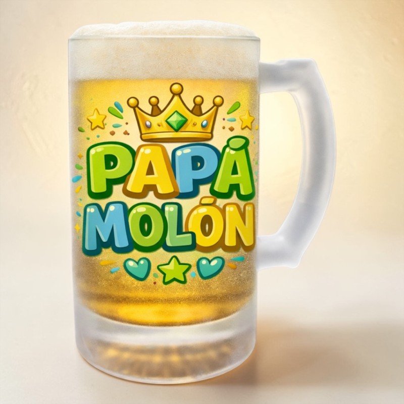 JARRA CERVEZA PAPÁ MOLÓN