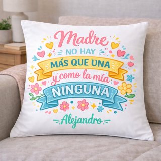 COJÍN MADRE NO HAY MAS QUE UNA