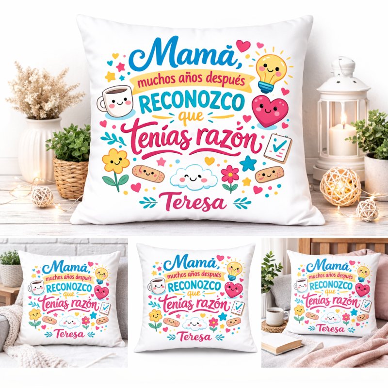 COJÍN MAMÁ TENÍAS RAZÓN