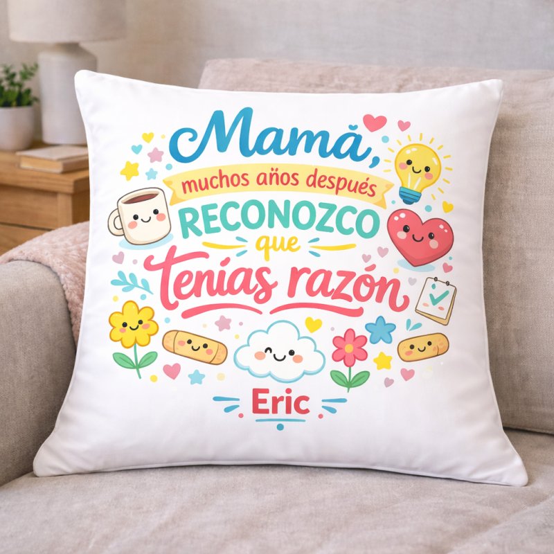 COJÍN MAMÁ TENÍAS RAZÓN
