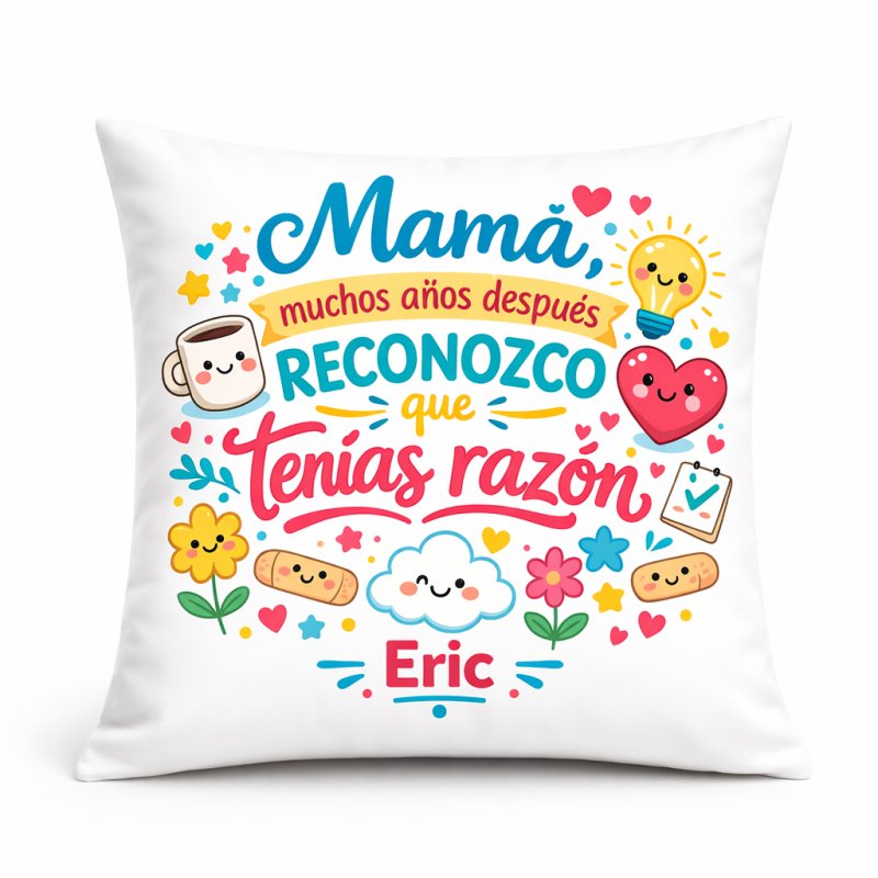 COJÍN MAMÁ TENÍAS RAZÓN