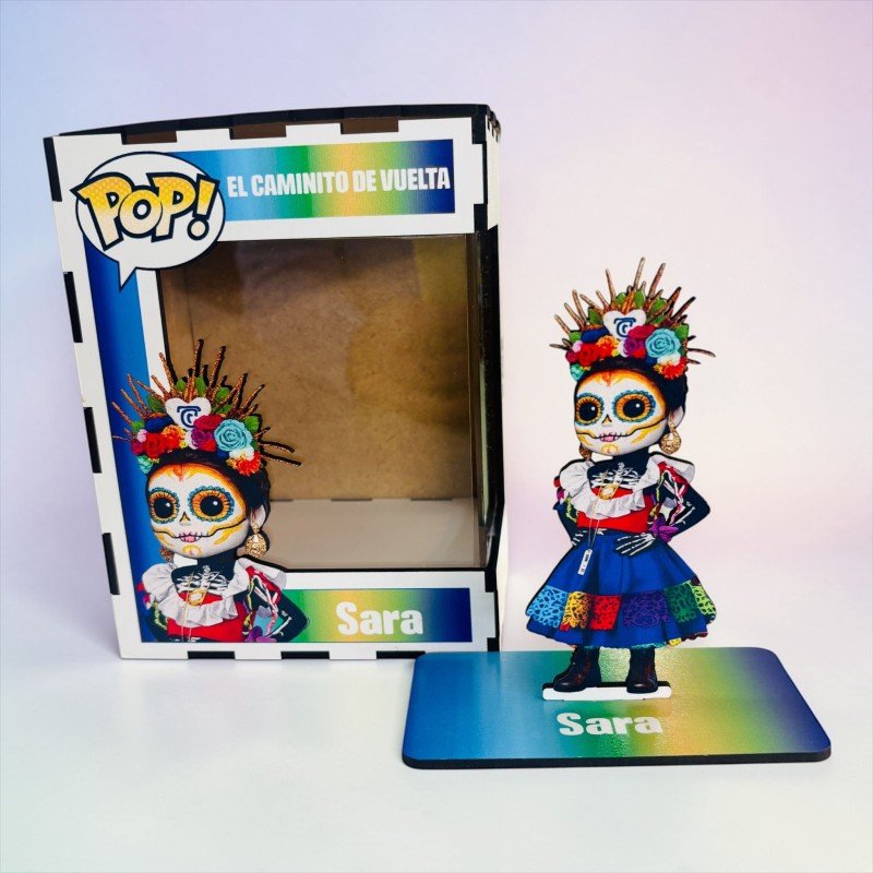 FUNKO DE MADERA PERSONALIZADO CARNAVAL