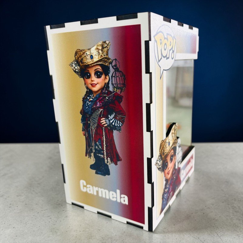 FUNKO DE MADERA PERSONALIZADO CARNAVAL