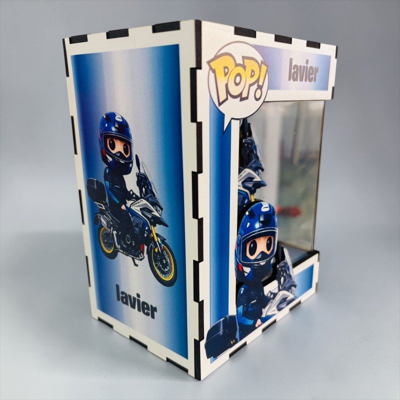 FUNKO DE MADERA MOTOS