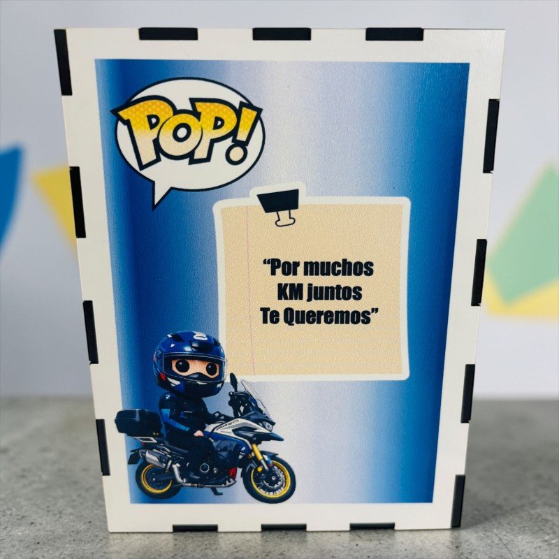 FUNKO DE MADERA MOTOS