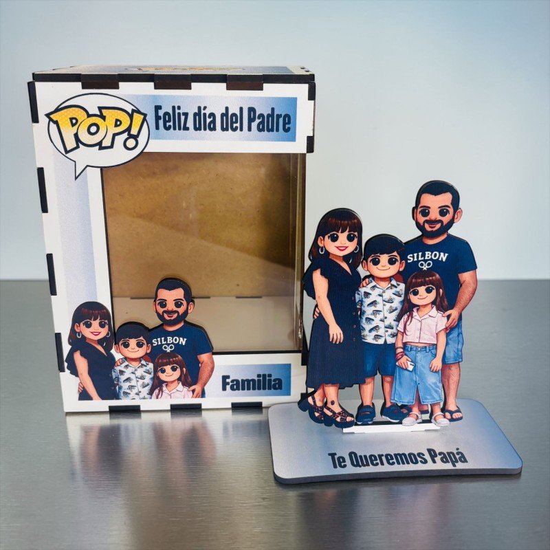 FUNKO DE MADERA PERSONALIZADO