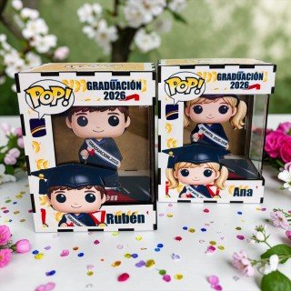 FUNKO DE MADERA EDICIÓN GRADUACIÓN