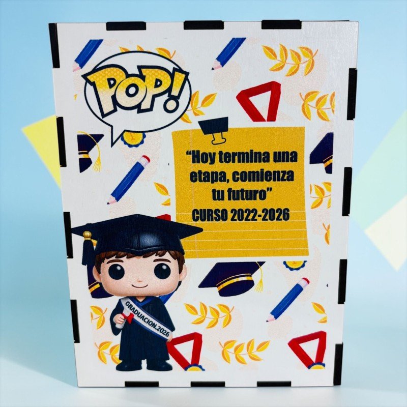 FUNKO DE MADERA EDICIÓN GRADUACIÓN