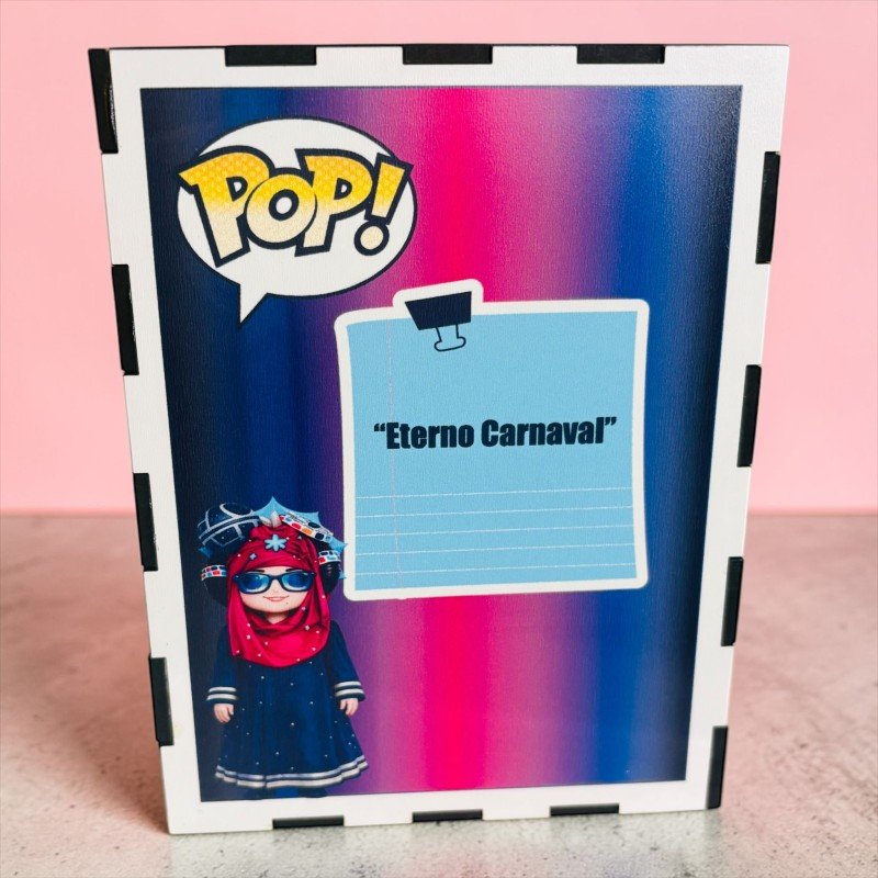 FUNKO DE MADERA PERSONALIZADO CARNAVAL