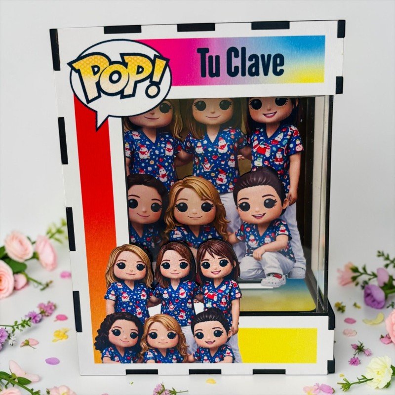 FUNKO DE MADERA PROFESIONES