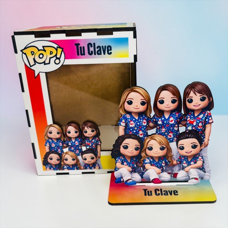 FUNKO DE MADERA PROFESIONES