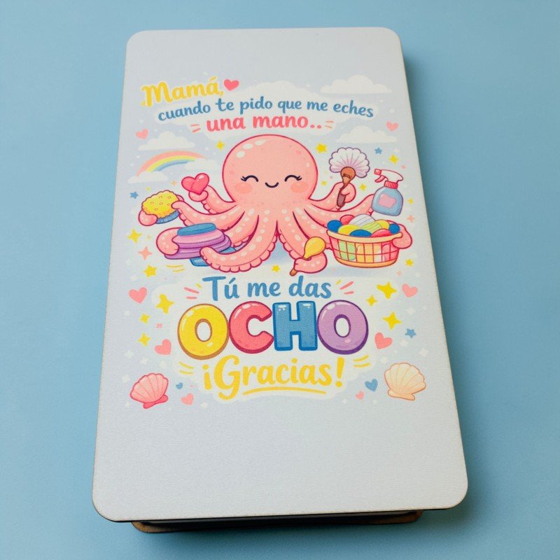 CAJA MAMÁ PULPO