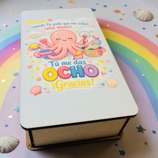 CAJA MAMÁ PULPO
