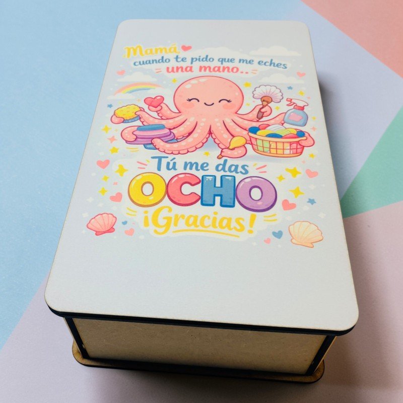 CAJA MAMÁ PULPO