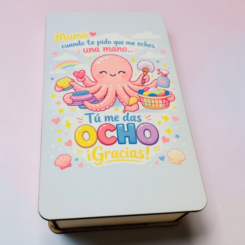 CAJA MAMÁ PULPO