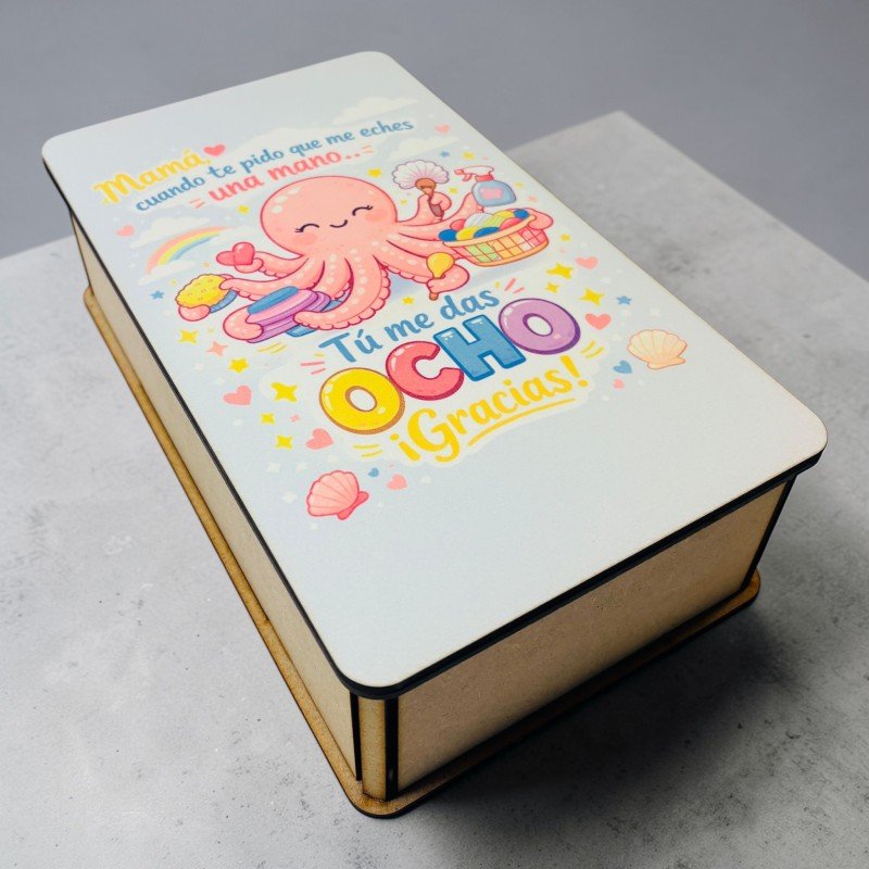 CAJA MAMÁ PULPO