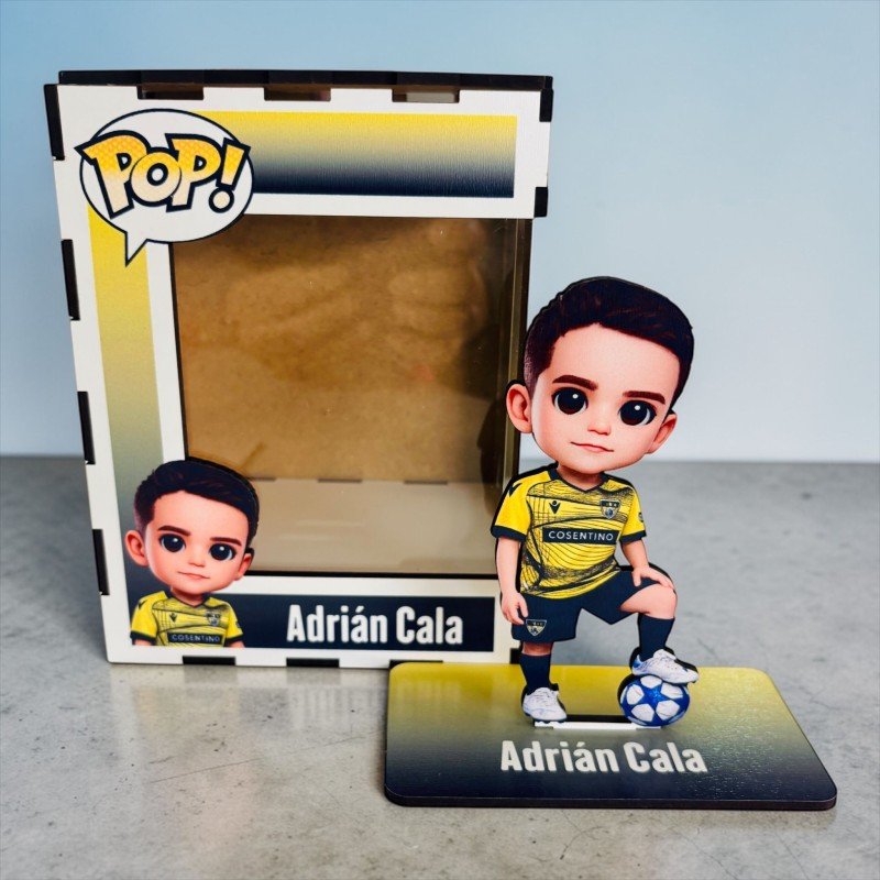 FUNKO DE MADERA FÚTBOL