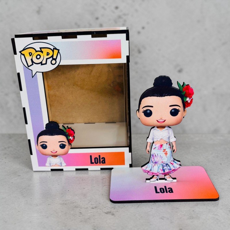 FUNKO DE MADERA FLAMENCO