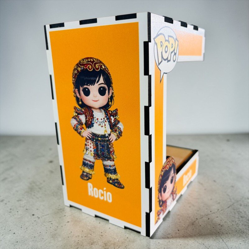 FUNKO DE MADERA PERSONALIZADO CARNAVAL